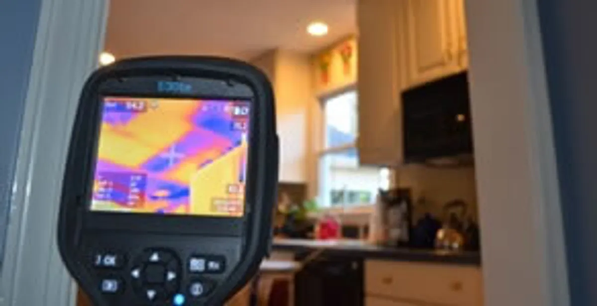 home energy audit service using thermal imaging to evaluate electrical efficiency inside a home in Tucson, AZ